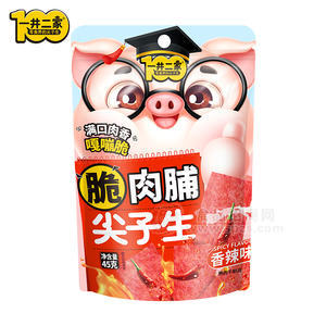 一井二家香辣味脆肉脯熟肉干制品45g