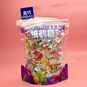 启巧千纸鹤糖硬质糖果袋装招商110g
