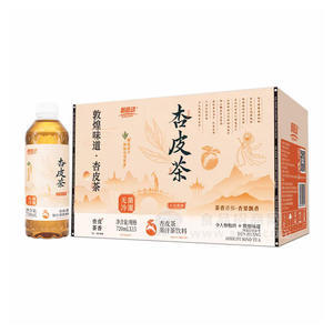 新启动杏皮茶果汁茶饮料720mlx15瓶