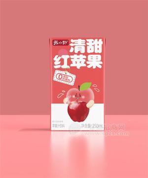 米小野紅蘋(píng)果汁飲料盒裝250ml