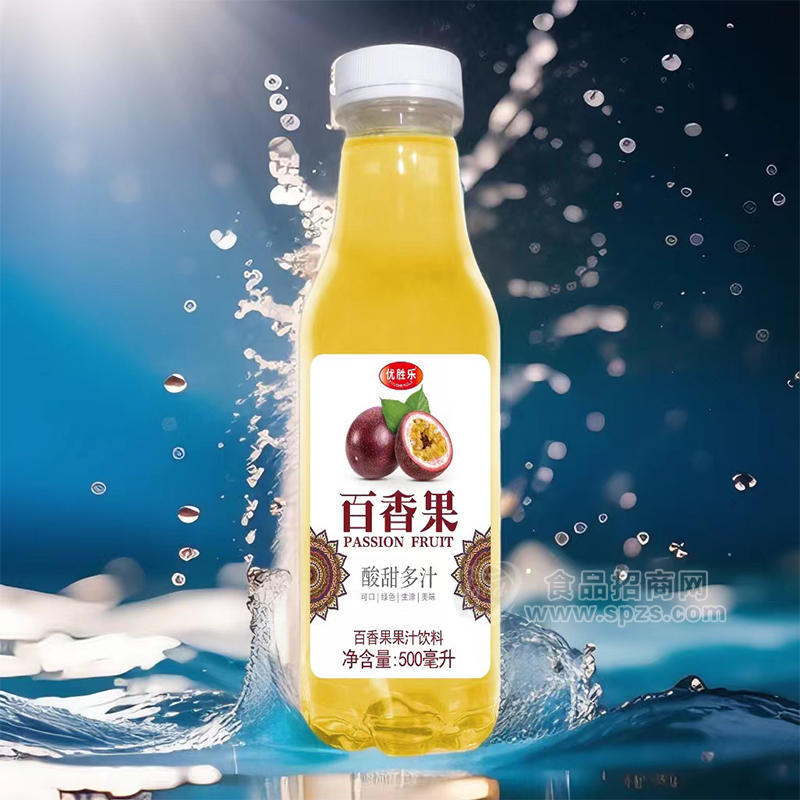 优胜乐百香果果汁饮料500ml