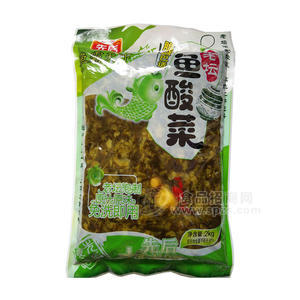 先后魚霸天下老壇魚酸菜調(diào)味品2kg