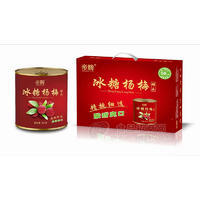 帝腾冰糖杨梅罐头箱装招商312g