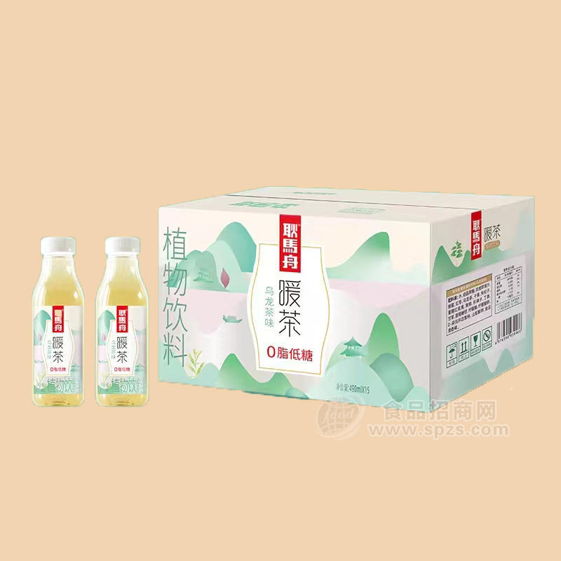 耿馬舟暖茶烏龍茶味植物飲料490ml×15瓶茶飲料