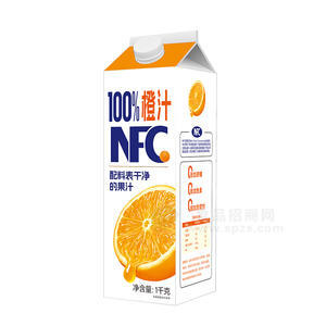 惠果源NFC100%橙汁果汁飲料1kg