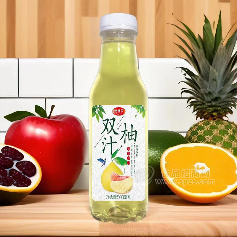优胜乐双柚汁果味饮料500ml招商