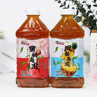 果寶露茶味果汁飲料果茶物語瓶裝招商1L