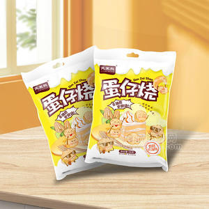 久米熊蛋仔烧非油炸香甜奶油味68g