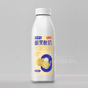 樂翠坊板栗酸奶乳味飲品乳飲料500ml