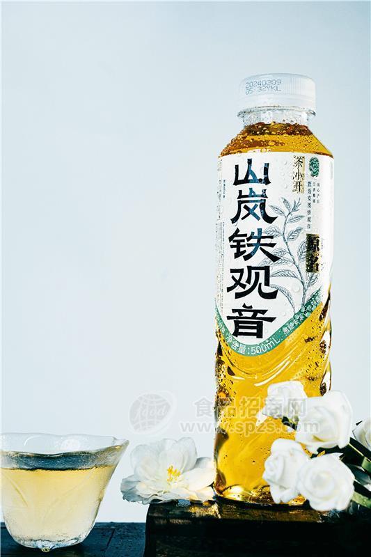 茶小开山岚铁观音茶饮料500ml瓶装一分甜系列