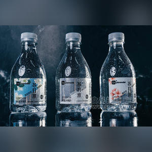 片斷無(wú)汽蘇打水飲料瓶裝招商360ml