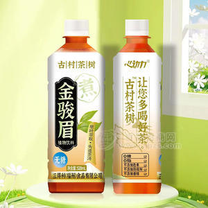 心动力金骏眉无糖茶饮料瓶装招商520ml