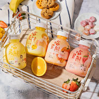 哈尼熊草莓鲜橙芒果香蕉口味饮料瓶装招商350ml