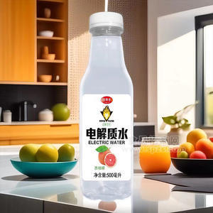 优胜乐西柚味电解质水风味饮料500ml