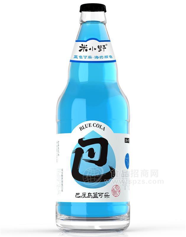 米小野巴厘島藍(lán)可樂汽水520ml