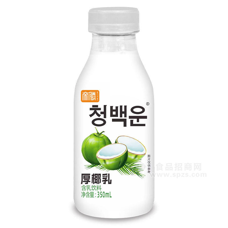帝腾厚椰乳含乳饮料瓶装招商350ml 