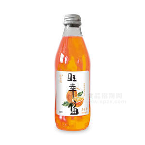旺幸福甜橙复合果汁饮料瓶装招商300ml