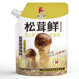 鮮三鮮松茸鮮固態(tài)復(fù)合調(diào)味料袋裝招商100g