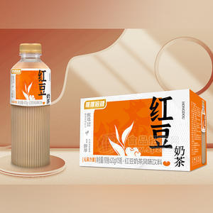 唯唯倍健紅豆奶茶風味飲料無菌冷灌箱裝招商620g×15瓶