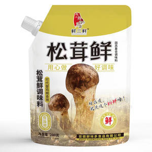 鮮三鮮松茸鮮固態(tài)復(fù)合調(diào)味料袋裝招商200g