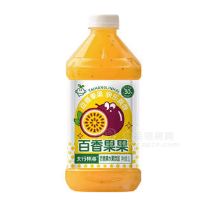 太行林海百香果水果飲品瓶裝招商1L