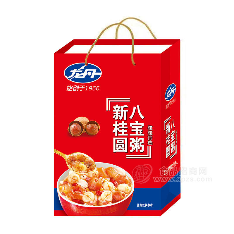 龙丹新桂圆八宝粥方便粥方便食品礼盒装