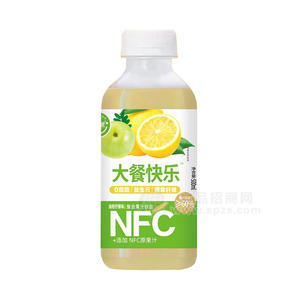 簡(jiǎn)樂(lè)派油柑檸檬味添加NFC60%復(fù)合果汁飲料招商500ml