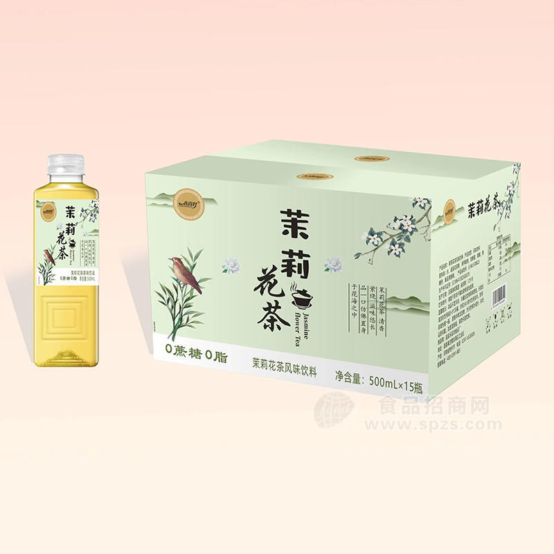 春尚好茉莉花茶风味饮料500mlx15瓶