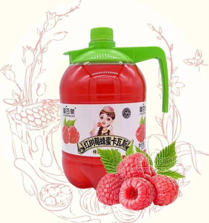 疆百泉紅樹莓蜂蜜卡瓦斯飲料1.5l