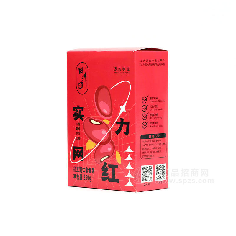 田坤道红豆薏仁素食粥方便粥350g