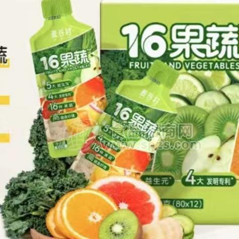 果蔬液體沙拉復合果蔬汁高膳食纖維益生元代餐80g