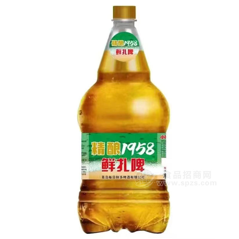 精釀1958鮮扎啤啤酒瓶裝招商