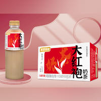 唯唯倍健大红袍奶茶风味饮料无菌冷灌箱装招商620g×15瓶