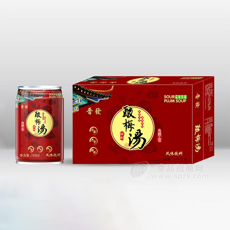 梅汤风味饮料310ml