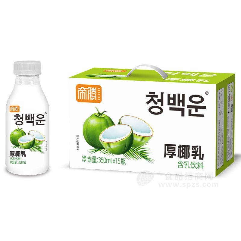 帝腾厚椰乳含乳饮料箱装招商350ml×15瓶