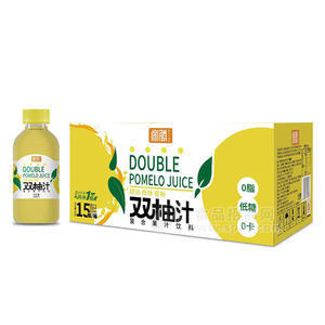 帝騰雙柚汁復合果汁飲料箱裝招商500ml×15瓶