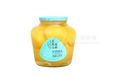 艾果优品水果罐头1.25kg