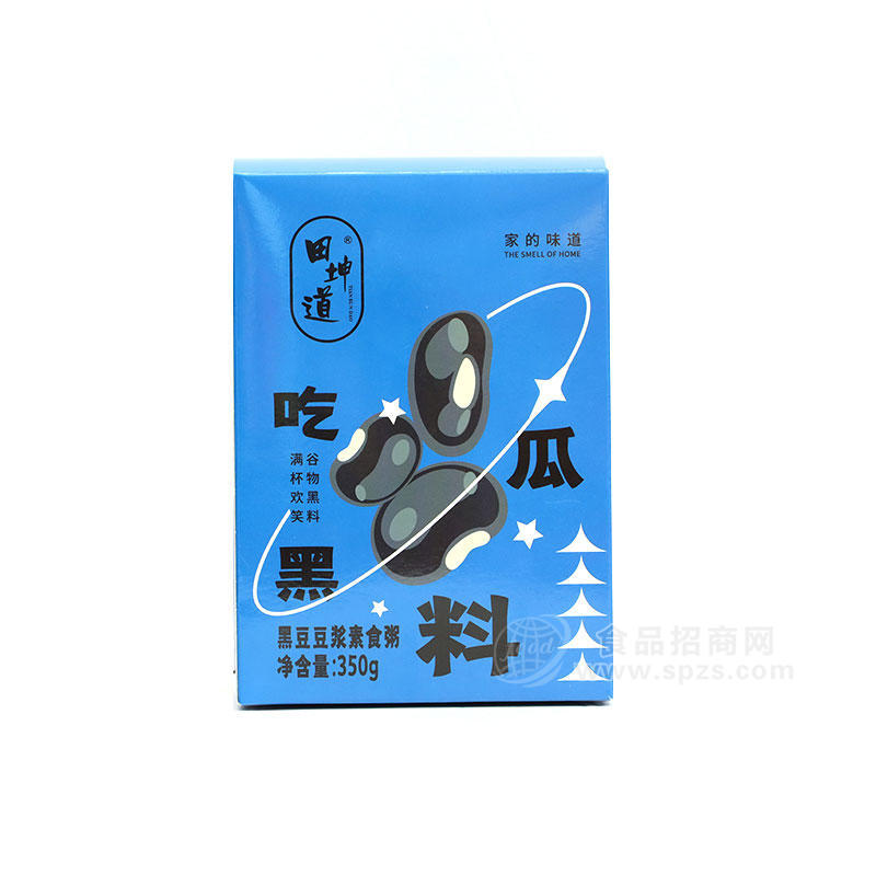 田坤道黑豆豆浆素食粥方便食品350g