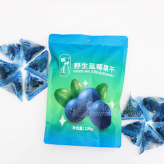 田坤道野生蓝莓干休闲食品100g