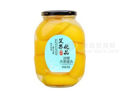 艾果優(yōu)品冰糖水果罐頭930g