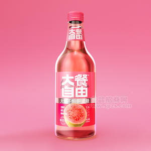 大餐自由芭乐复合果汁汽水330ml