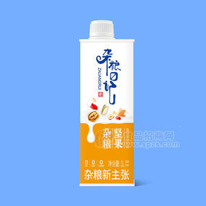 简乐派杂粮坚果植物蛋白饮料盒装招商1L
