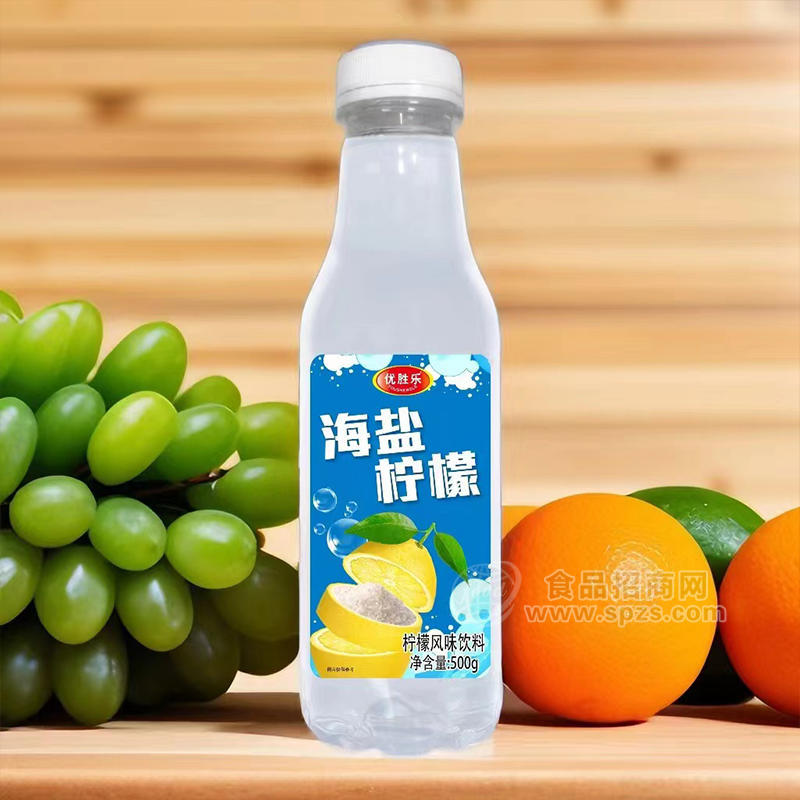 优胜乐海盐柠檬风味饮料500g