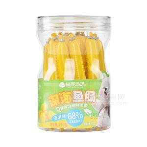 樹殼瑪瑪深海魚腸玉米味熟制水產(chǎn)品瓶裝招商150g