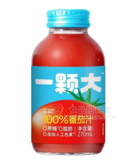 一顆大?100%NFC番茄汁（瓶裝）270ml