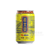 老北京橙味汽水飲料易拉罐裝招商320ml