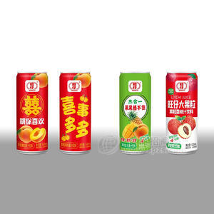 旺仔果粒果汁饮料320ml