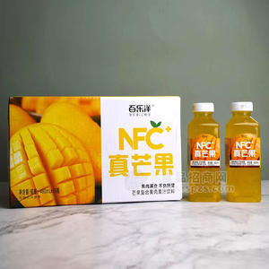 百樂洋NFC真芒果復(fù)合果肉果汁飲料箱裝招商480ml×15瓶