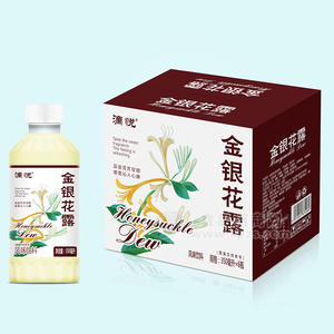滴悦金银花露风味饮料箱装招商350ml×6瓶