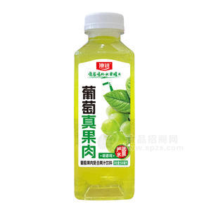 澳進葡萄真果肉復(fù)合果汁飲料瓶裝招商500ml